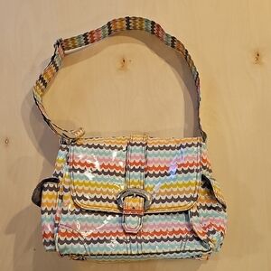 Kalencom New Orleans Colorful Chevron Baby Bag